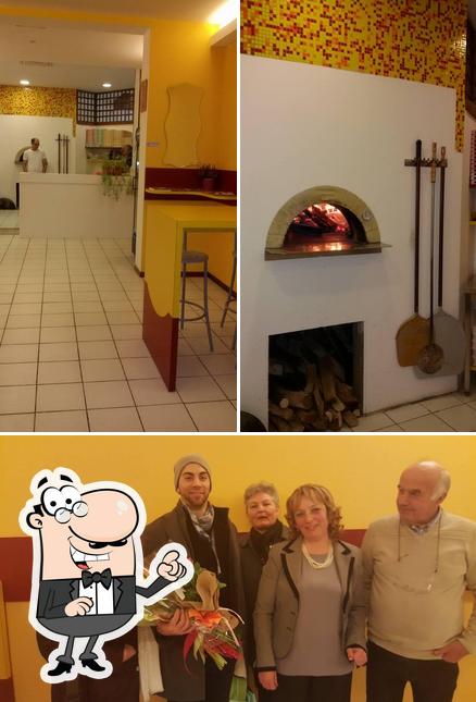 Gli interni di G.E. PIZZA