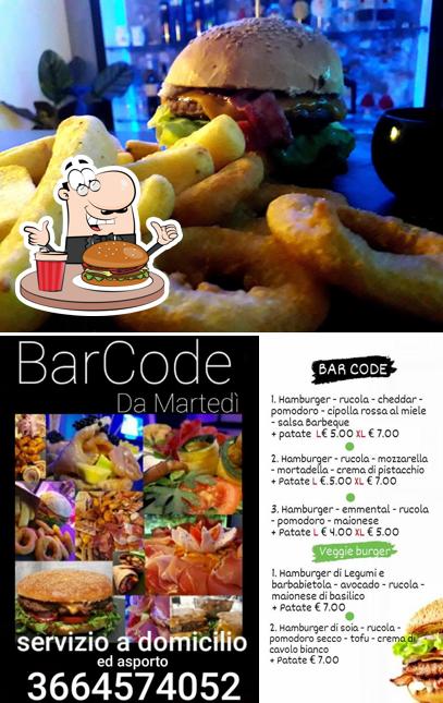 Ordina un hamburger a Bar Code