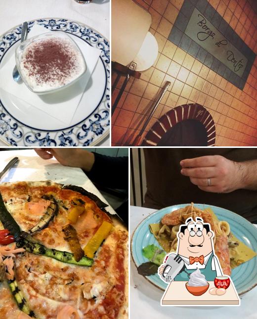 Borgo Di Dentro Pizzeria con cucina propone un'ampia gamma di dessert
