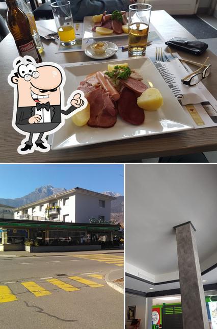 Restaurant Les Fougères Conthey si caratterizza per la esterno e birra