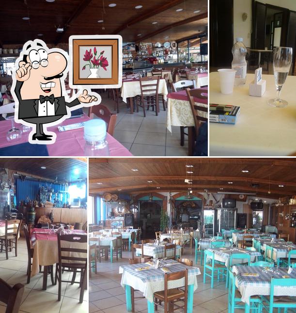 Gli interni di Ristorante Pizzeria Lo Scoglio di Pepe Giovanni