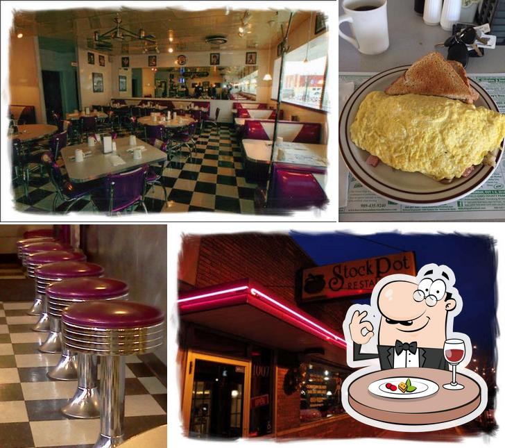 Stock Pot Diner and Catering in Bay City Restaurant menu and reviews
