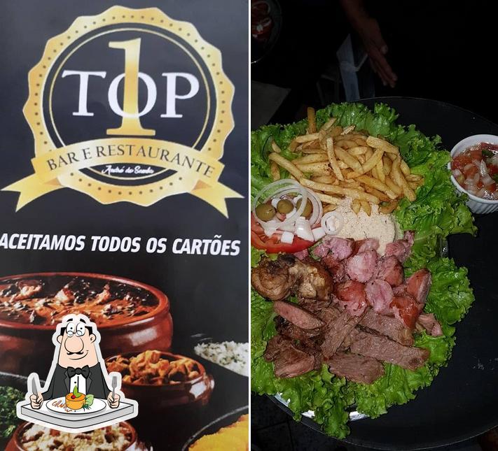 Comida em Top 1 Bar e Restaurante