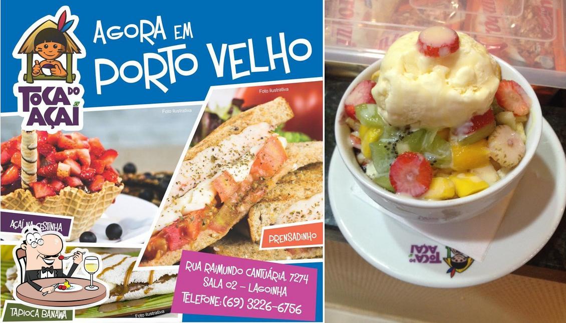 Platos en Toca do Açaí