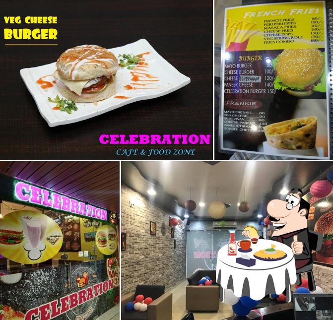 CELEBRATION CAFE’s burgers will cater to satisfy different tastes