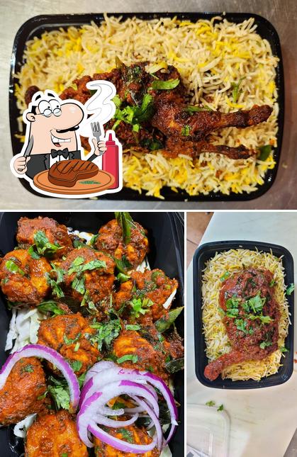 Pick meat dishes at Zabardast Hyderabadi Biryani