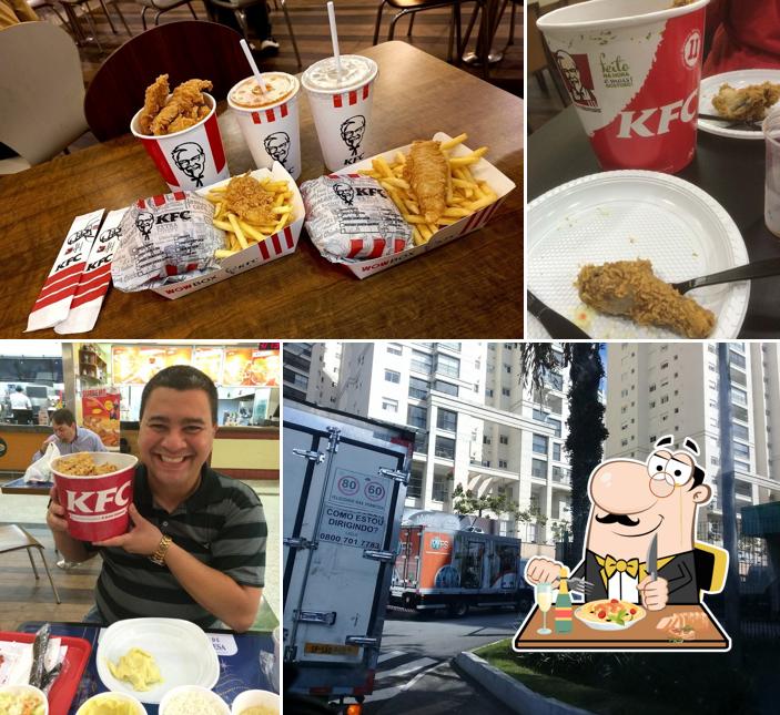 Platos en KFC