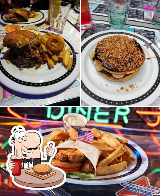 Essayez un hamburger à Memphis - Restaurant Diner