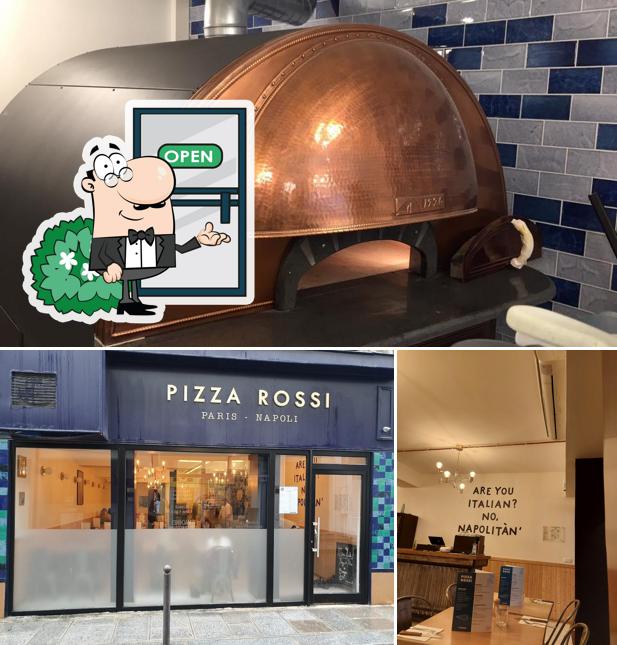 L'extérieur de Pizza Rossi La vera pizza napoletana