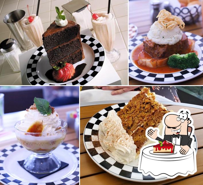 Cap City Fine Diner and Bar provides a variety of desserts