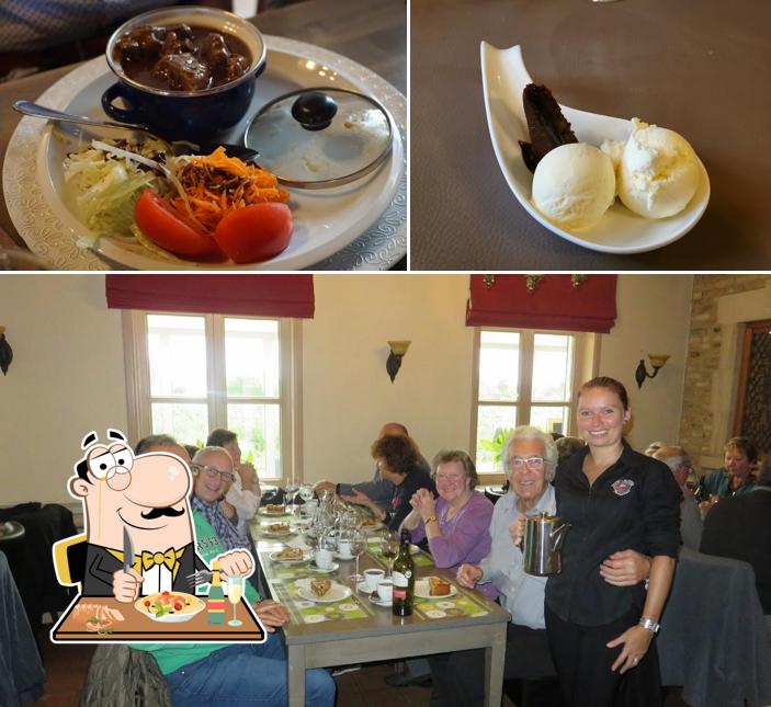 La photo de la nourriture et table à manger de Restaurant De Leene’s