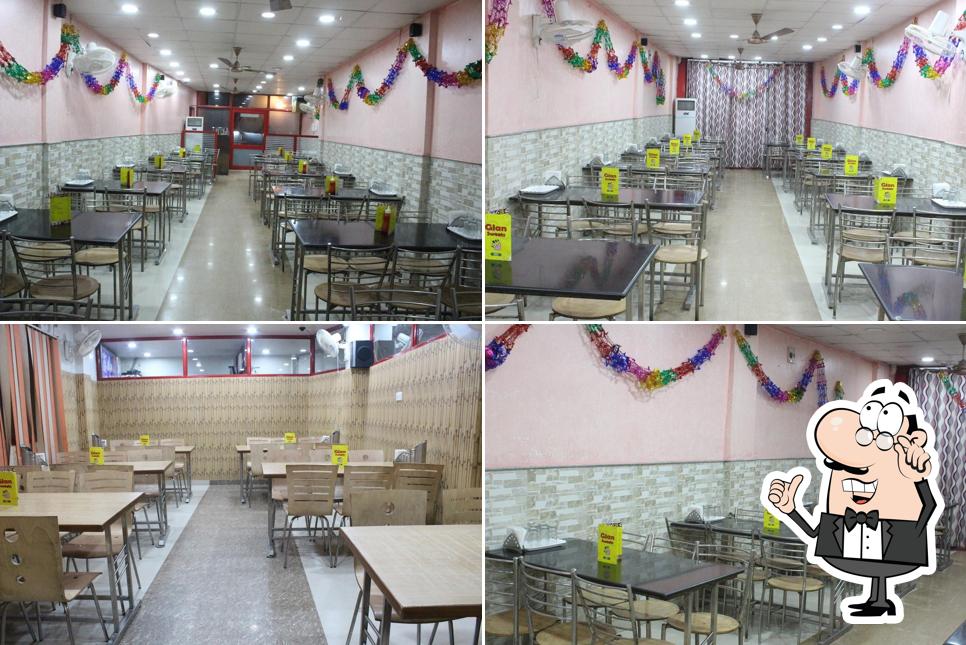 The interior of Gian Sweets and Fast Food