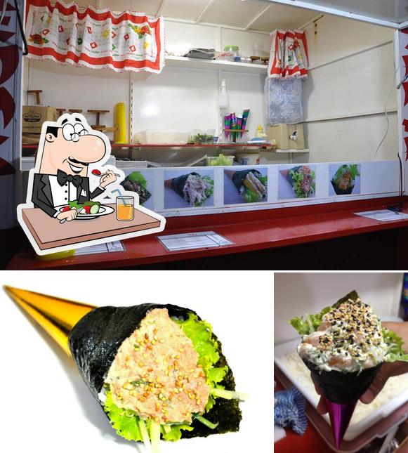 O Koku Temaki se destaca pelo comida e interior