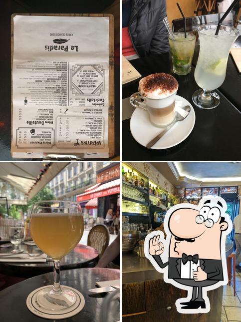 Le Paradis restaurant, Paris, 76 Rue SaintMartin Restaurant menu and