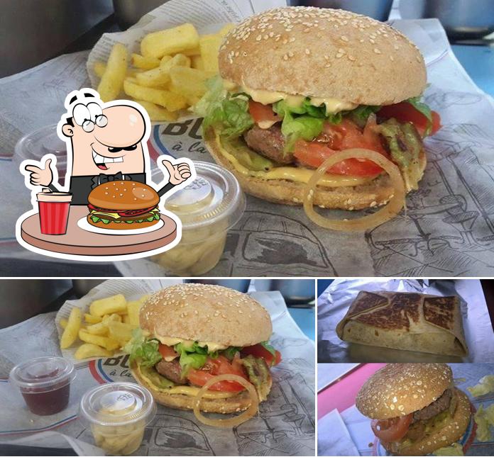 Prenez un hamburger à Ma carriole à ravioles -Food truck- Grenoble