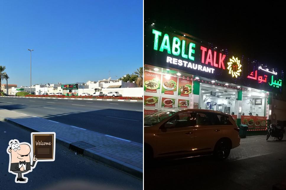 Here's a picture of Table Talk Resturant