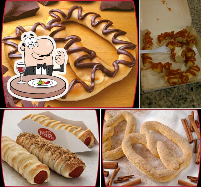 Comida em Mr. Pretzel