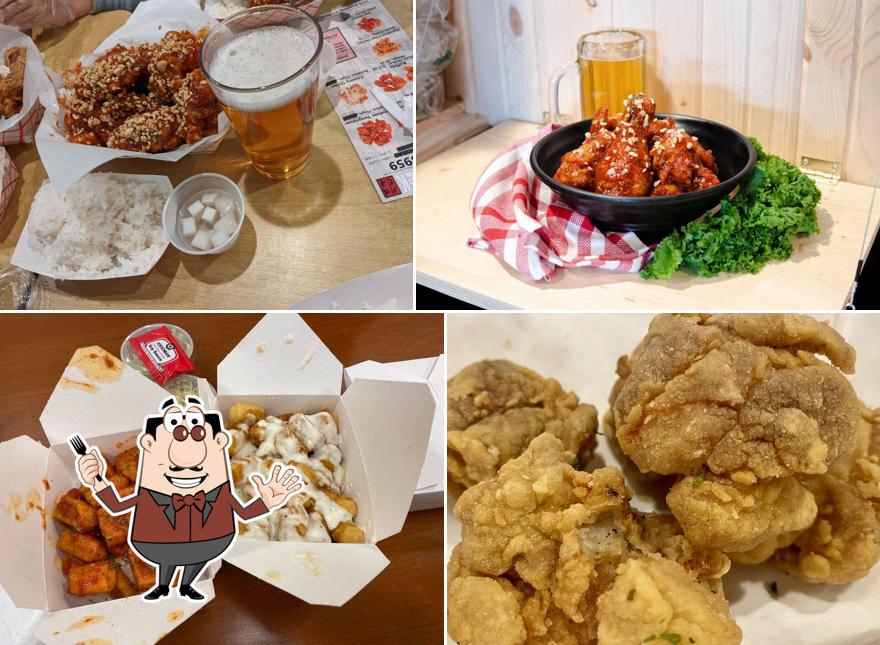 Блюда в "Han’s Chimaek: Korean Fried Chicken & Beer"