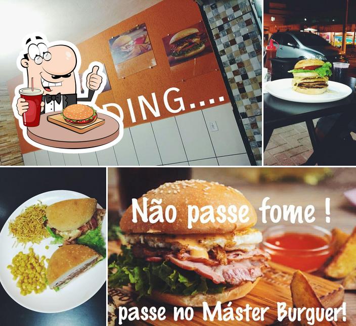 Peça um hambúrguer no Master Burguer