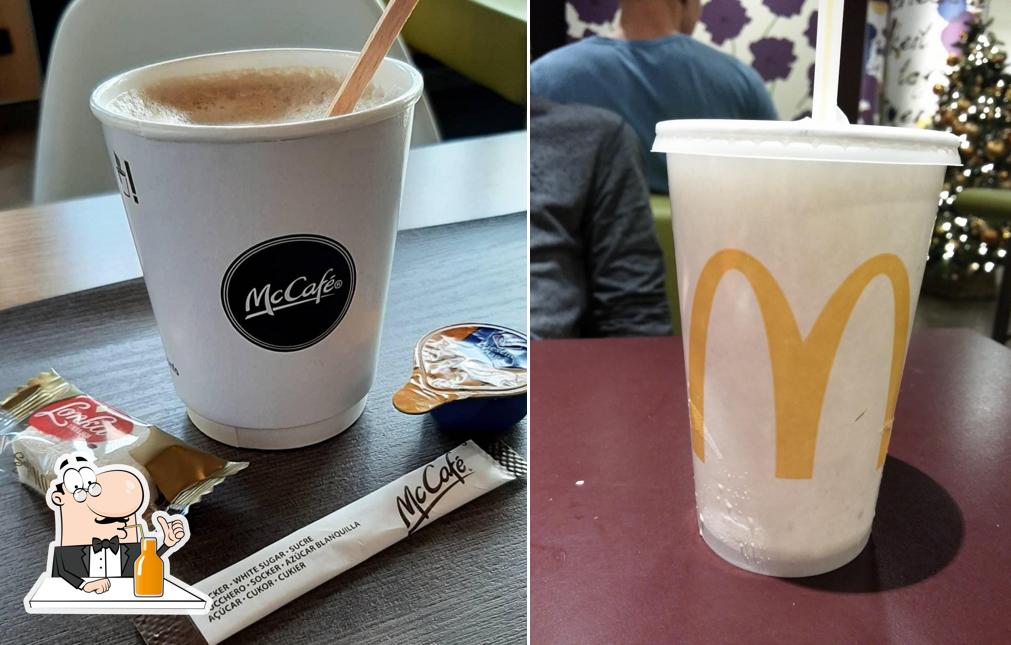 McDonald's te ofrece diferentes bebidas