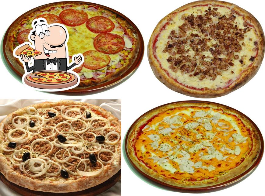 Peça pizza no Zucchinni Pizzas