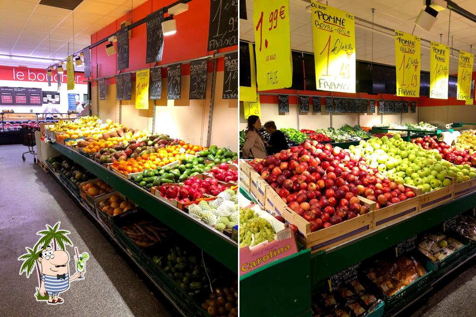 Here's a pic of Carrefour Market Marseille Castellane