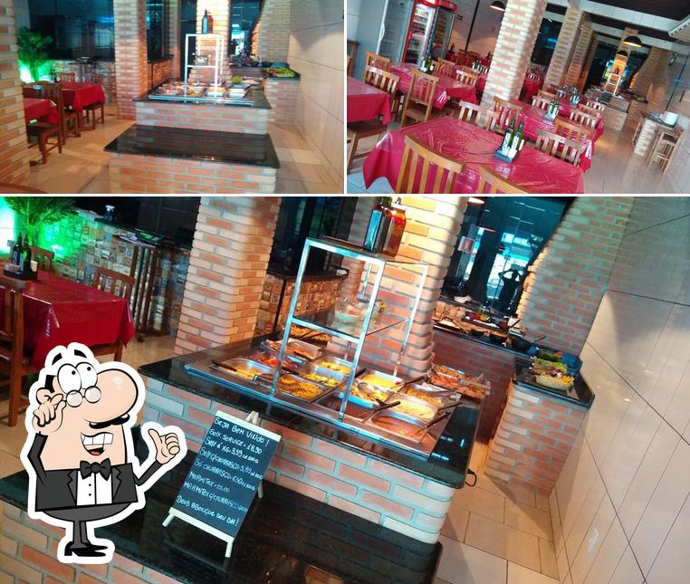 O interior do Germano Gourmet