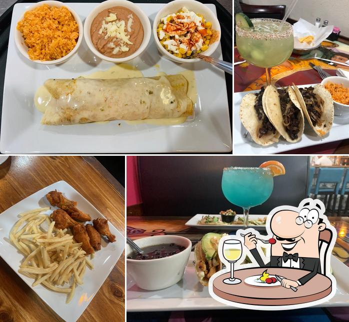 Meals at Los Chimas Mexican Restaurant