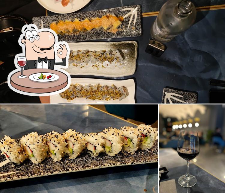 Dai un’occhiata alla foto che raffigura la cibo e vino di Taberu Fusion Experience parma