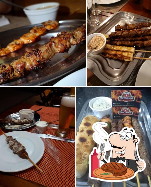 Porções E Espetinhos Na Brasa