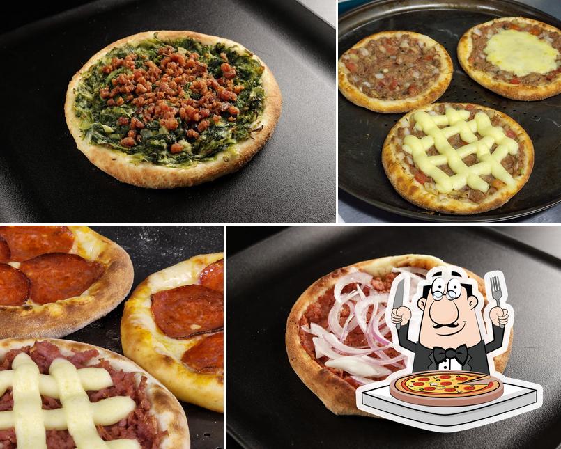 Consiga diversos variedades de pizza