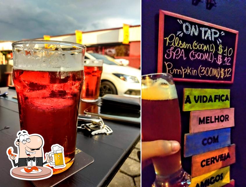 Desfrute a seleção de cervejas