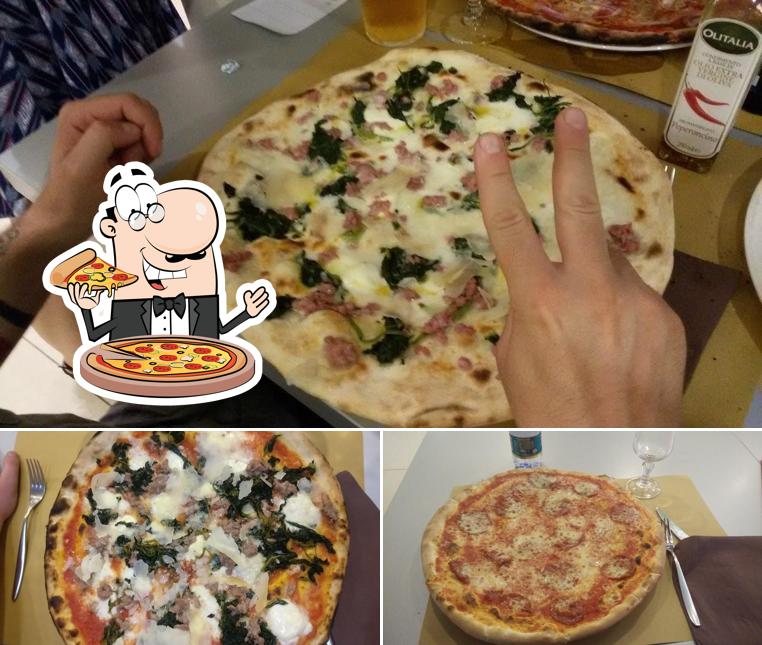 Scegli tra le molte varianti di pizza