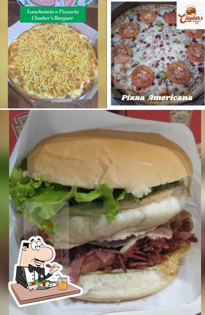 Comida em Lanchonete Clauber's Burguer