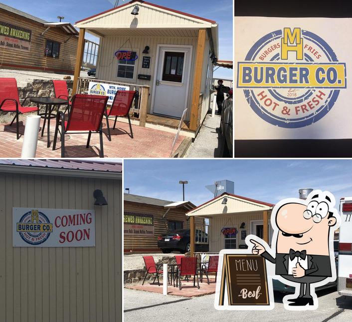 Look at the picture of Mountain Home Burger Co