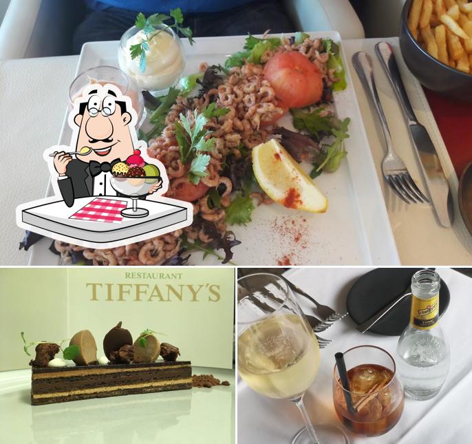 TIFFANY'S BY PASCAL serves a selection of desserts