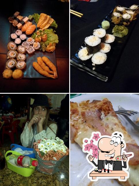 No DONNA PIZZA, você pode tentar sushi