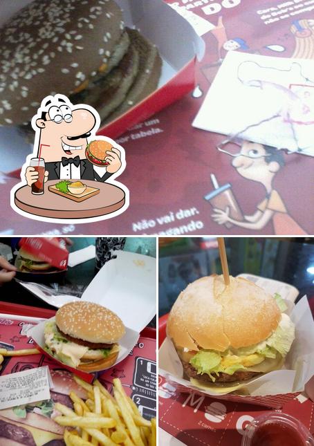 Consiga um hambúrguer no Bob's Shakes - Shopping Brasil Park