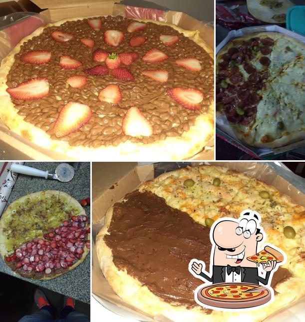 Peça pizza no Pizzaria Água na Boca