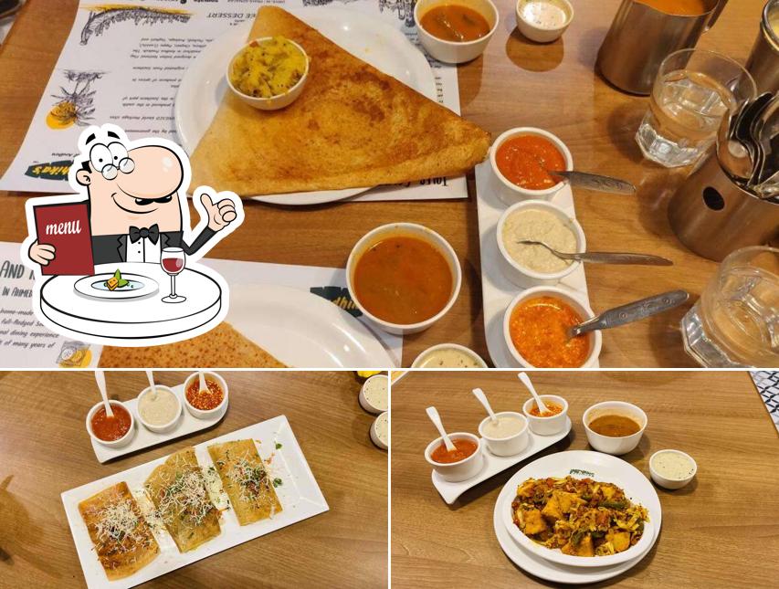 Food at Radhika's Authentic South Indian Food