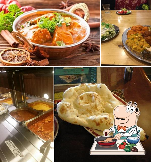 Curry de pollo en Dhaulagiri Ravintola
