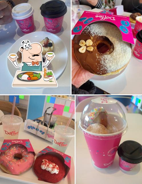 Comida em Dóffee Donuts & Coffee