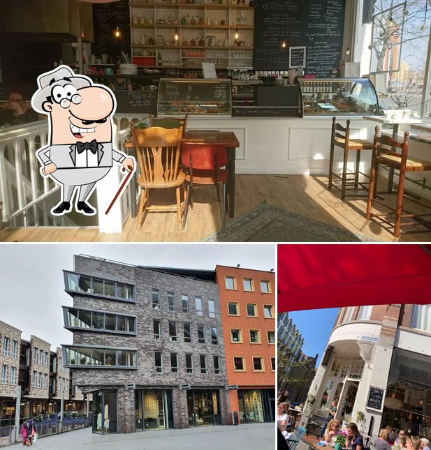 La extérieur et intérieur du restaurant