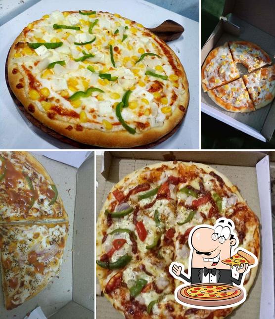 Pick pizza at La Horno Pizza
