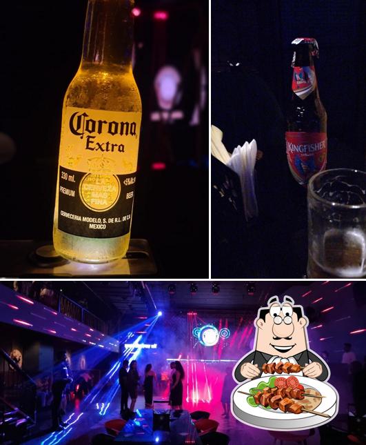 Take a look at the image showing food and interior at Lisztomania Club