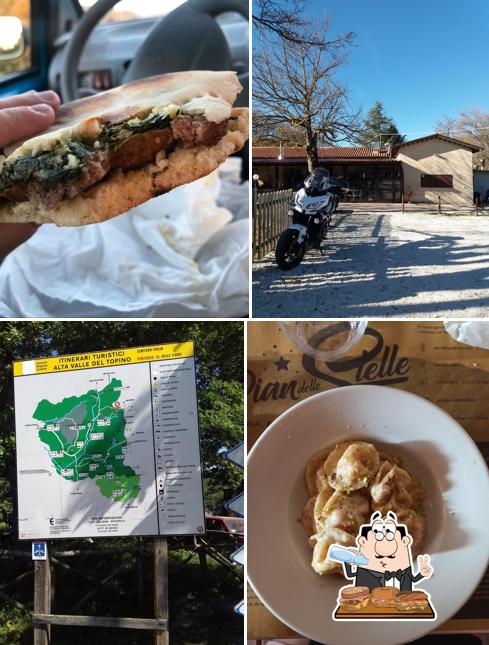 Ordina un panino a Pian Delle Stelle Crescia sotto ‘l foco, Ristorante, Pizzeria