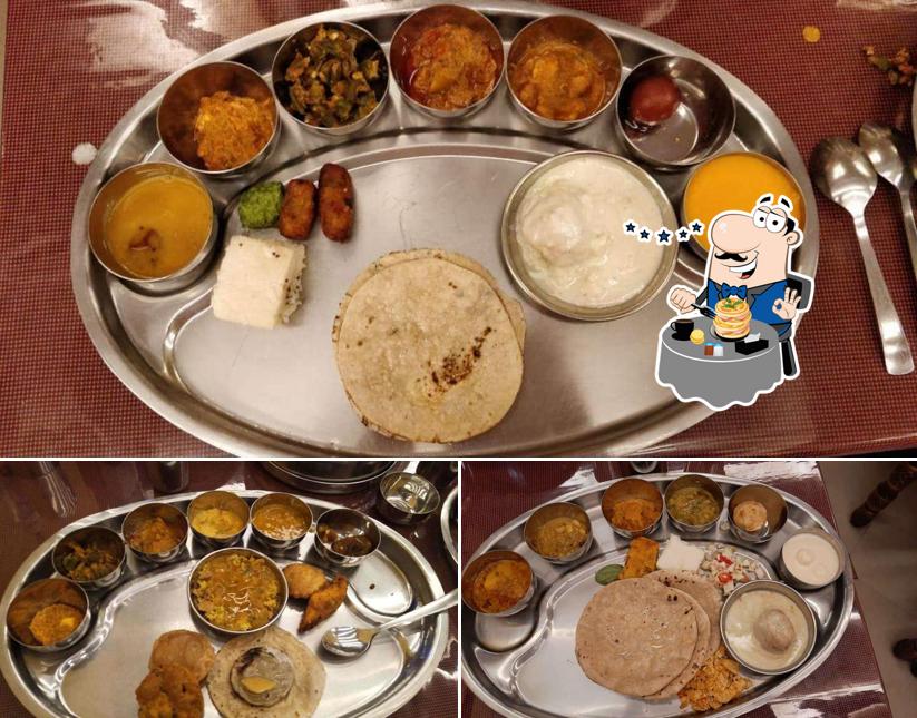 Food at Kansar Pure Veg Thali