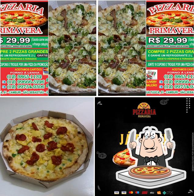 Consiga diferentes estilos de pizza