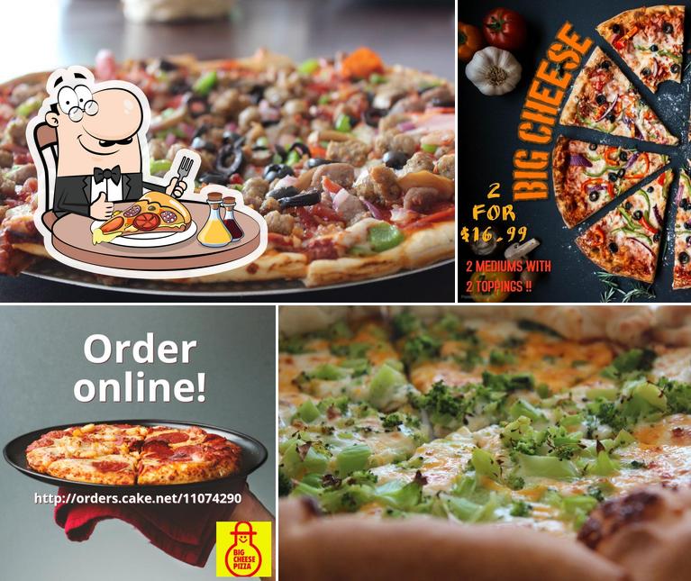 Eunice Big Cheese Pizza in Eunice Restaurant menu and reviews
