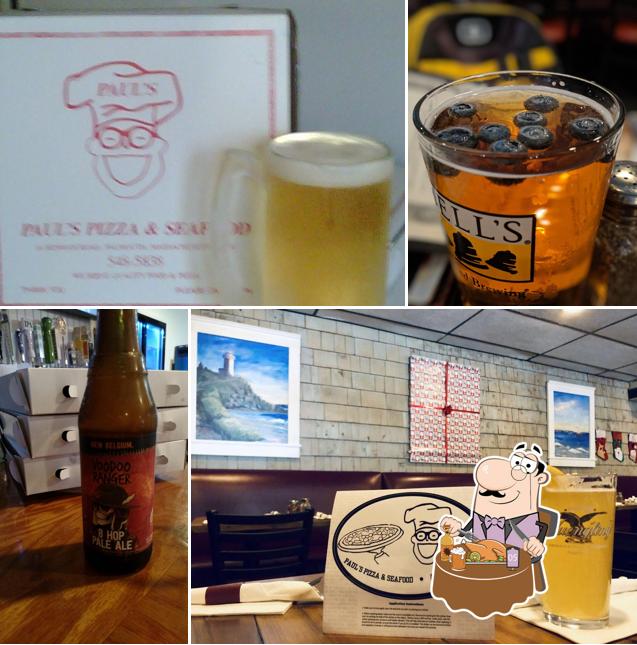 Paul's Pizza & Seafood in Falmouth Restaurant menu and reviews